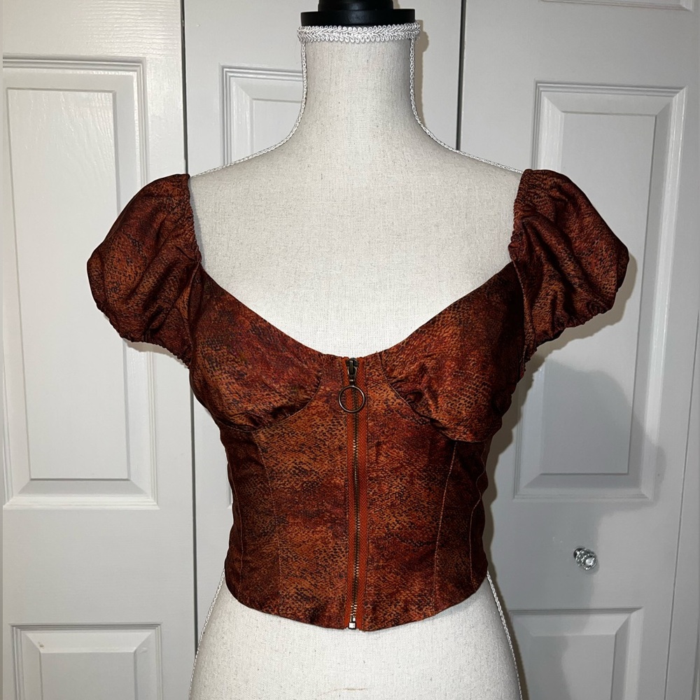 Urban Outfitters Copper Crop Top